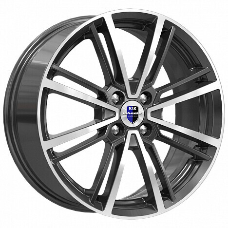 Диск K&K Эрфурт 17x7 5x108 ET40 DIA67.10 АЛМАЗ ЧЕРНЫЙ