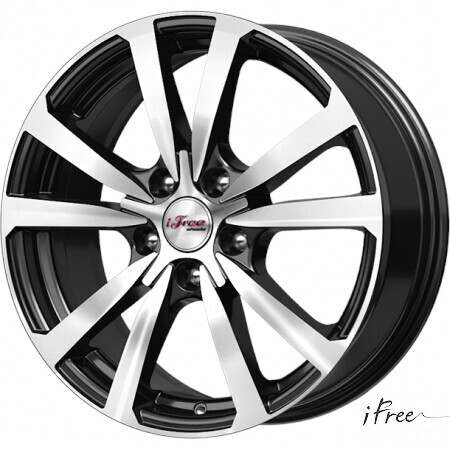 Диск Ifree Бэнкс 17x7 5x114.30 ET45 DIA66.10 БЛЭК ДЖЕК