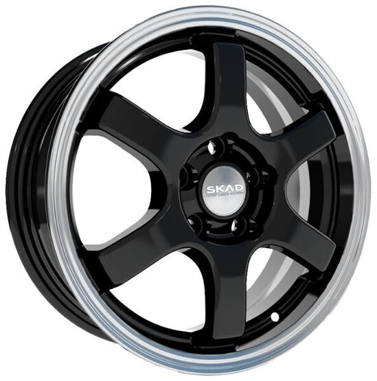 Диск Скад Киото 15x6 4x100 ET38 DIA67.10 АНТРАЦИТ АЛМАЗ