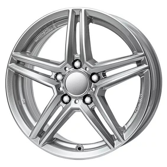 Диск Alutec M10 17x7.50 5x112 ET53 DIA66.60 POLAR SILVER