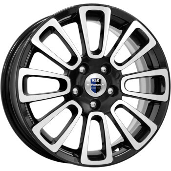 Диск K&K Неман 15x6 4x100 ET39 DIA56.60 АЛМАЗ ЧЕРНЫЙ