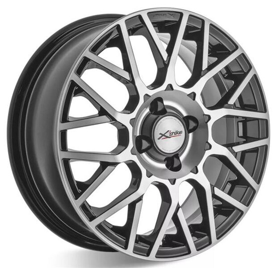 Диск X'trike X-132 15x6 5x100 ET38 DIA57.10 BK/FP
