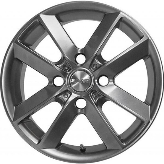 Диск Скад Самурай 15x6 4x100 ET46 DIA54.10 ГРАФИТ