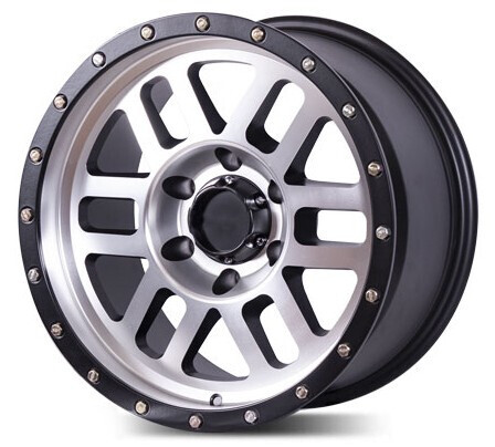 Диск Lizardo Xh334 17x9 6x139.70 ET-12 DIA106.10 SPOKE MACHINE /LIP MATT BLACK