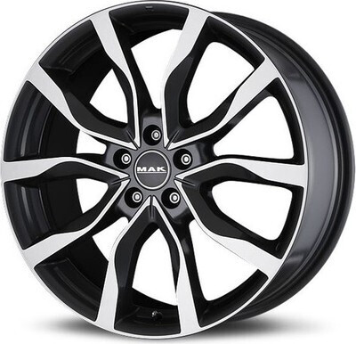 Диск Mak Highlands 19x9 5x120 ET53 DIA72.60 BLACK MIRROR