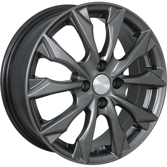 Диск Скад Нагоя 16x6 4x100 ET45 DIA60.10 ГРАФИТ