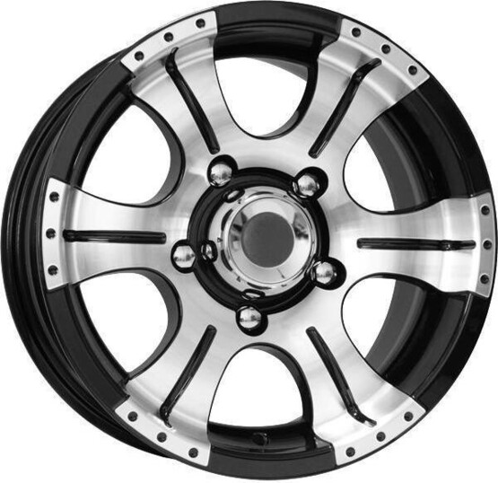Диск K&K Байконур 15x7 6x139.70 ET-5 DIA110.10 АЛМАЗ ЧЕРНЫЙ