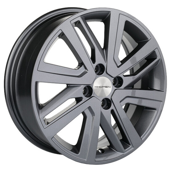 Диск Khomen 1609 16x6 4x100 ET37 DIA60.10 GRAY
