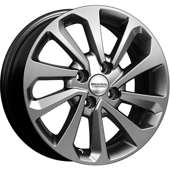 Диск Скад Kl-320 15x6 4x100 ET46 DIA54.10 ГРАФИТ