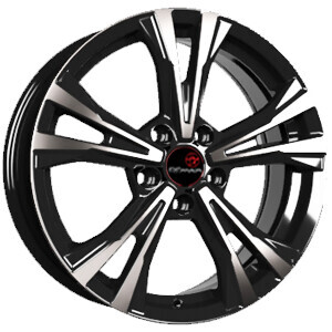 Диск Remain R204 17x7 5x114.30 ET48.50 DIA67.10 АЛМАЗ ЧЕРНЫЙ