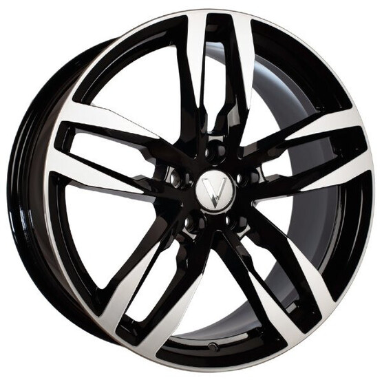Диск Вектор B220 19x8 5x114.30 ET45 DIA67.10 АЛМАЗ ЧЕРНЫЙ