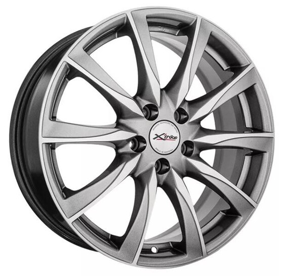 Диск X'trike X-120М 17x7 5x100 ET38 DIA67.10 HSB/FP