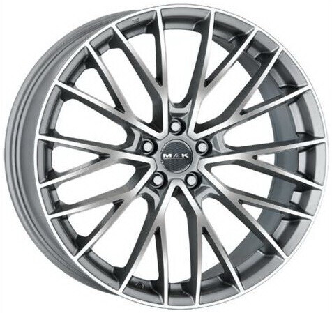 Диск Mak Speciale-D 22x11.50 5x112 ET40 DIA66.60 GRAPHITE MIRROR FACE