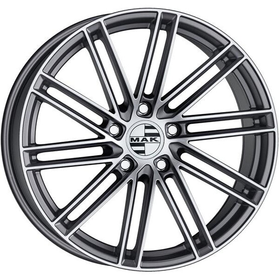 Диск Mak Leipzig 21x9.50 5x112 ET25 DIA66.60 GUNMETAL MIRROR FACE