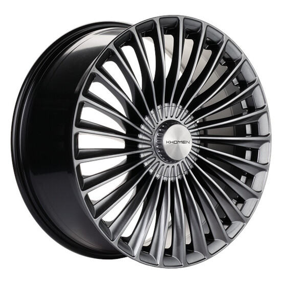 Диск Khomen 2008 20x8.50 5x112 ET48 DIA66.60 DARK CHROME