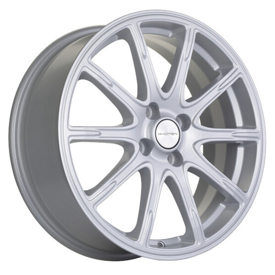 Диск Khomen 1707 17x6.50 4x100 ET44 DIA54.10 F-SILVER