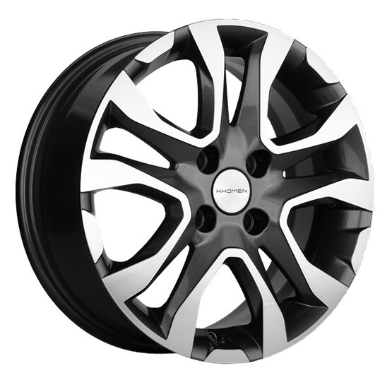 Диск Khomen 1503 15x6 4x100 ET46 DIA54.10 GRAY-FP