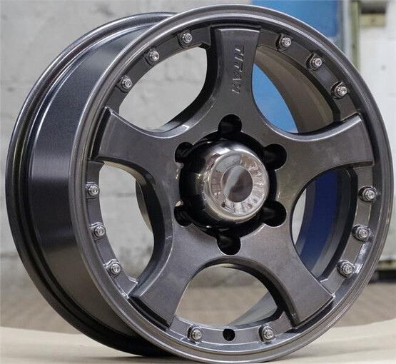 Диск Скад Титан 16x7 6x139.70 ET20 DIA109.70 ГРАФИТ