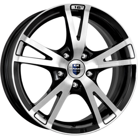 Диск K&K Вольт 16x6.50 5x114.30 ET45 DIA67.10 АЛМАЗ ЧЕРНЫЙ