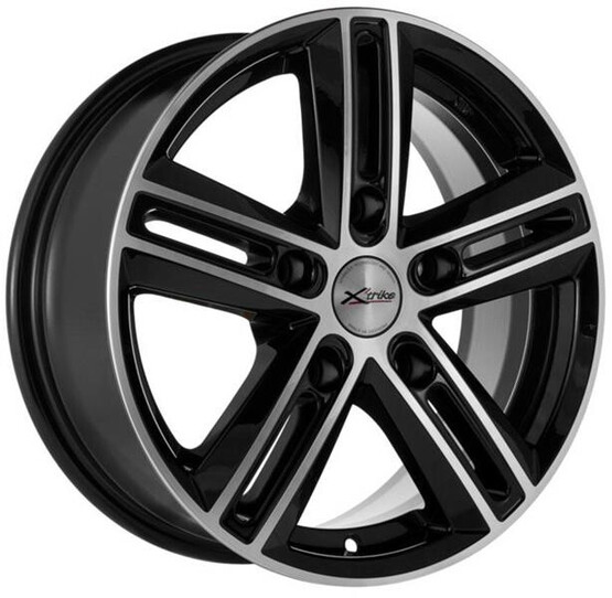 Диск X'trike X-123 16x6.50 5x139.70 ET40 DIA98 BK/FP