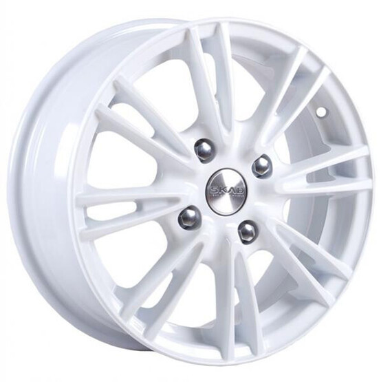 Диск Скад Пантера 15x6 4x100 ET48 DIA54.10 БЕЛЫЙ