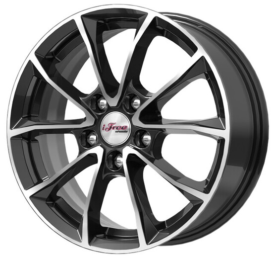 Диск Ifree Джет 16x6.50 5x112 ET46 DIA57.10 БЛЭК ДЖЕК