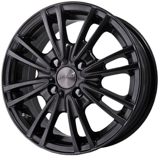 Диск Скад Пантера 14x5.50 4x100 ET45 DIA56.60 ЧЕРНЫЙ БАРХАТ