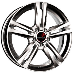 Диск Вектор B217 16x6 5x112 ET43 DIA57.10 СИЛЬВЕР