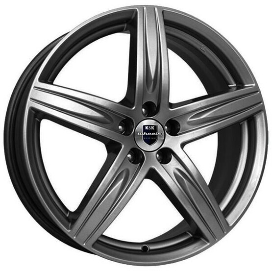 Диск K&K Андорра 17x7 5x108 ET40 DIA67.10 ДАРК ПЛАТИНУМ