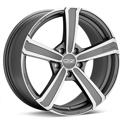 Диск Oz Montecarlo Hlt 20x9.50 5x112 ET33 DIA79 MATT DARK GRAPHITE DIAMOND CUT