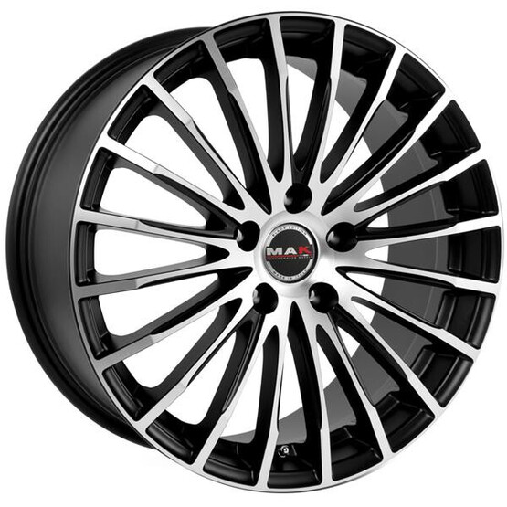Диск Mak Fatale 17x7.50 5x112 ET30 DIA76.10 ICE BLACK
