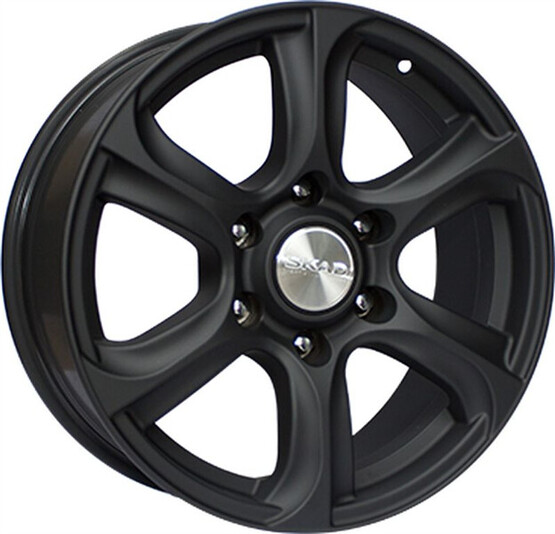 Диск Скад Скала 17x7.50 6x139.70 ET30 DIA67.10 ЧЕРНЫЙ БАРХАТ