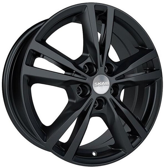 Диск Скад Мельбурн 17x7 5x114.30 ET45 DIA67.10 ЧЁРНЫЙ-БАРХАТ