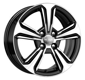 Диск K&K Кс 777 15x6 4x100 ET48 DIA54.10 АЛМАЗ ЧЕРНЫЙ