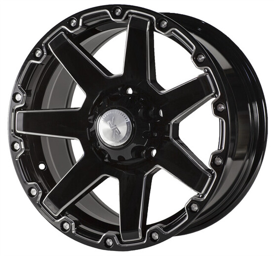 Диск Rr Cssd2805 17x8 6x139.70 ET20 DIA110.10 BLK-W-S-R