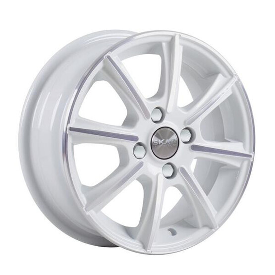 Диск Скад Монако 14x5.50 4x100 ET38 DIA67.10 АЛМАЗ-БЕЛЫЙ