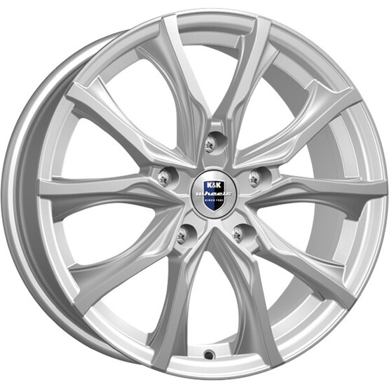 Диск K&K Твист 17x7.50 5x114.30 ET46 DIA67.10 БЛЭК ПЛАТИНУМ