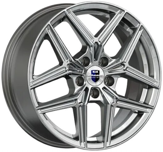 Диск K&K Юнион 17x7 5x114.30 ET45 DIA67.10 ДАРК ПЛАТИНУМ