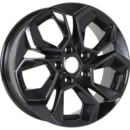 Диск Kdw Kd1620 16x6.50 5x114.30 ET45 DIA60.10 BLACK_PAINTED