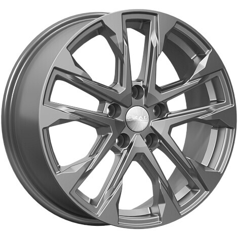 Диск Скад Атакор 17x7 5x108 ET45 DIA60.10 ГРАФИТ