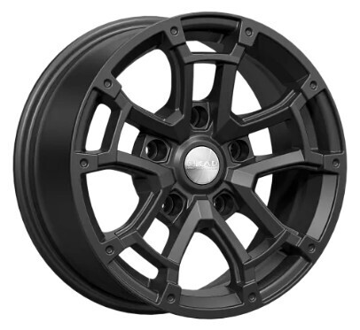Диск Скад Барахас 16x7 5x139.70 ET15 DIA98 ЧЕРНЫЙ БАРХАТ