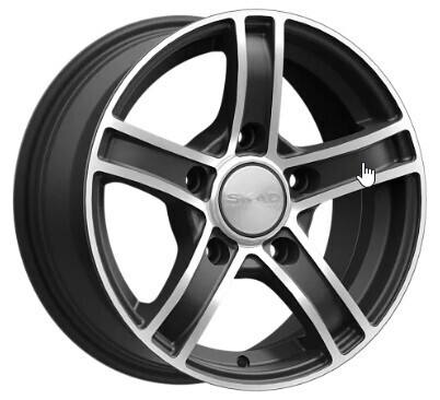 Диск Скад Трофи 15x6.50 5x139.70 ET40 DIA98 АЛМАЗ-БАРХАТ