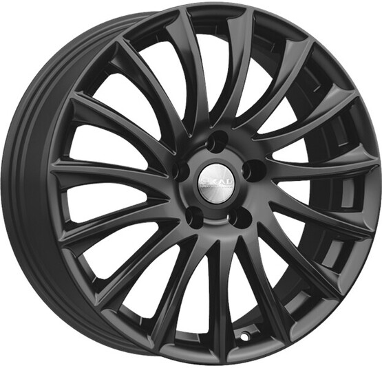 Диск Скад Валенсия 18x7 5x114.30 ET38 DIA67.10 ЧЕРНЫЙ БАРХАТ
