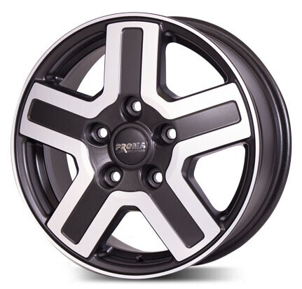 Диск Прома Ty99 Bus 16x6.50 5x118 ET68 DIA71.10 АЛМАЗ МАТОВЫЙ