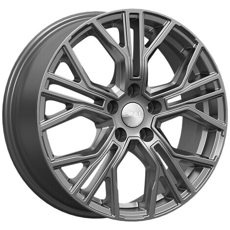 Диск Скад Тибет 17x6.50 5x100 ET38 DIA57.10 ГРАФИТ