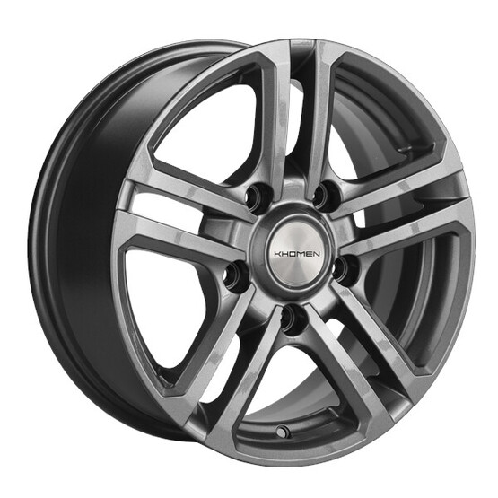 Диск Khomen 1602 16x6.50 5x139.70 ET40 DIA98 GRAY