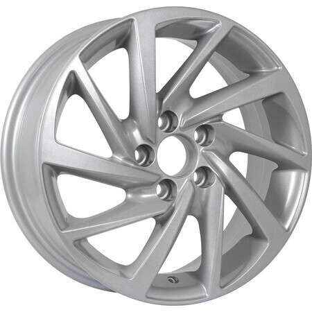 Диск Kdw Kd1530 15x6 5x100 ET38 DIA57.10 LIGHT_SILVER_PAINTED