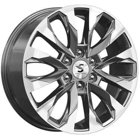 Диск Premium Series Кр007 20x8 6x139.70 ET60 DIA95.10 DIAMOND GLOSS GRAPHITE
