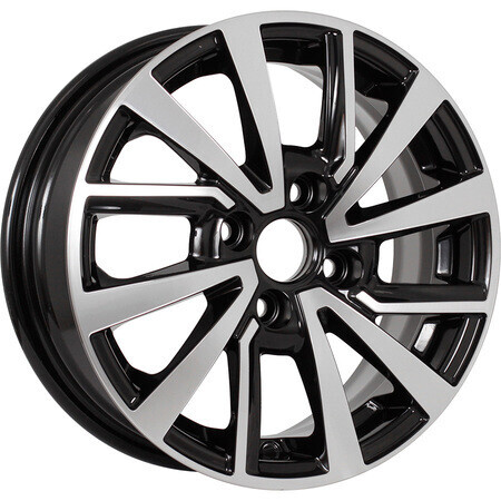 Диск Kdw Kd1430 14x5.50 4x100 ET40 DIA60.10 MATT_BLACK_PAINTED