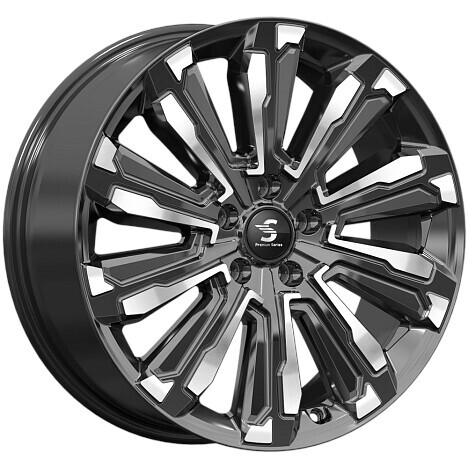 Диск Premium Series Кр1061 Humber 20x8 5x108 ET46 DIA63.35 DIAMOND BLACK GRIS